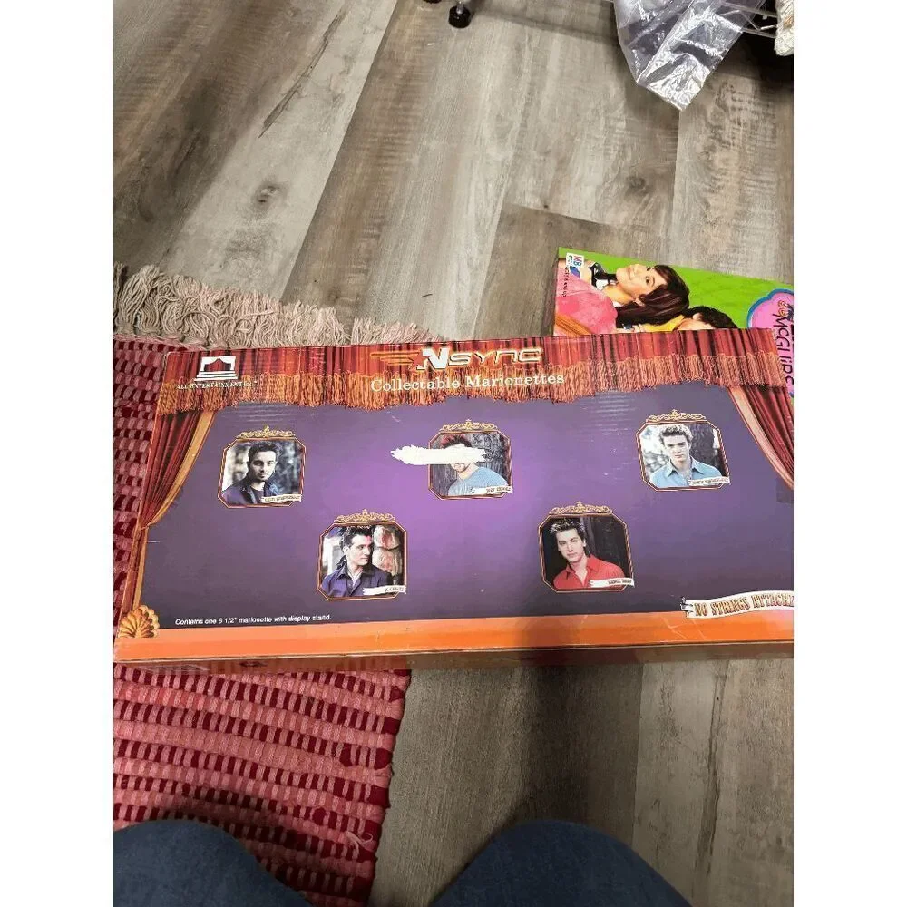 New NSYNC On Tour 2000 Collector's Edition Marionettes Set of 5